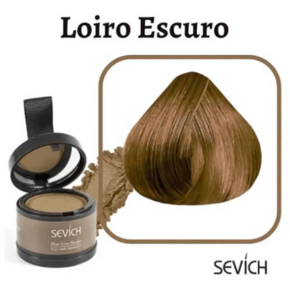 Maquiagem Para Cabelo Linha Capilar | Retoque Mágico Sevích™