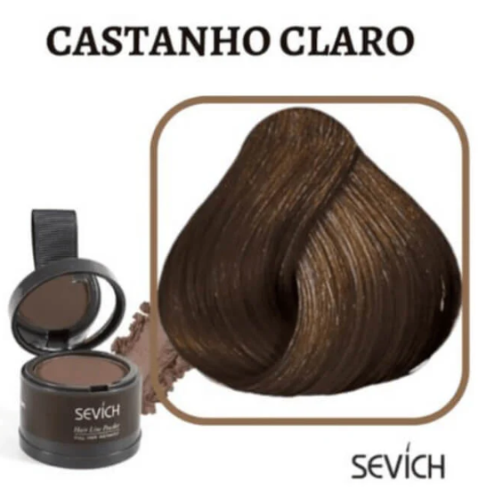 Maquiagem Para Cabelo Linha Capilar | Retoque Mágico Sevích™