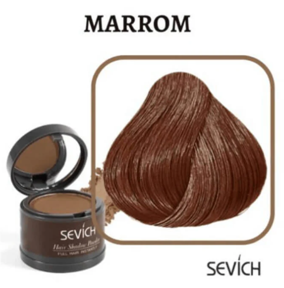 Maquiagem Para Cabelo Linha Capilar | Retoque Mágico Sevích™