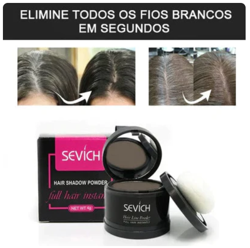 Maquiagem Para Cabelo Linha Capilar | Retoque Mágico Sevích™