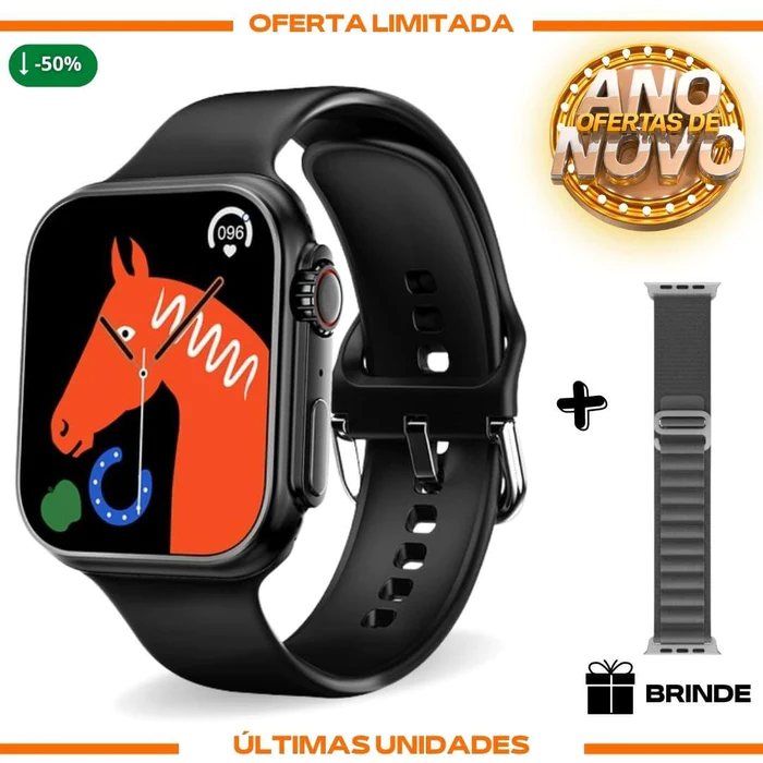 Relógio Smartwatch - Serie 8 Ultra + Pulseira Extra