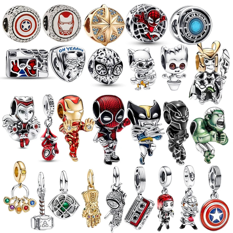 Berloque e Pulseira - Marvel The Avengers Full Series