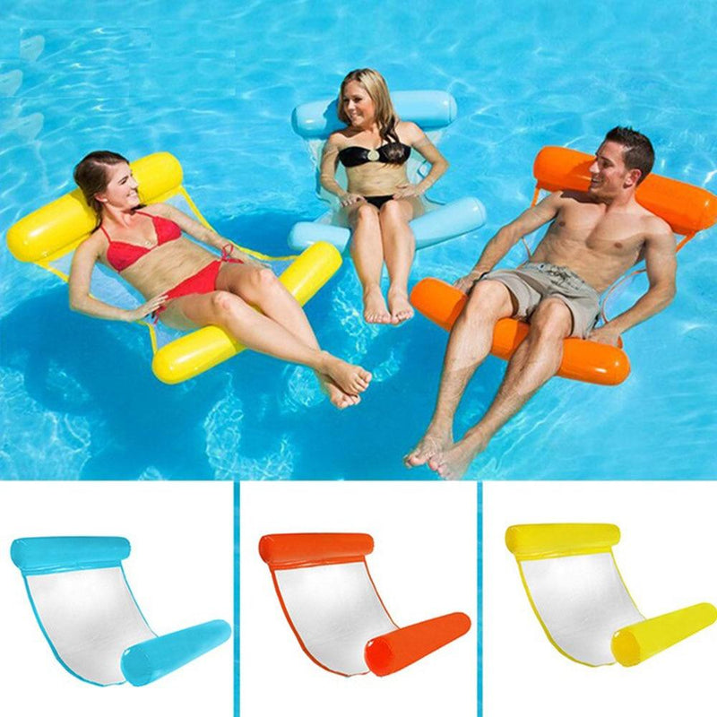 Rede Inflável Para Piscina - Floating Bed Pool